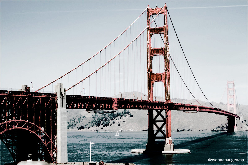 Golden Gate Bridge Vintage